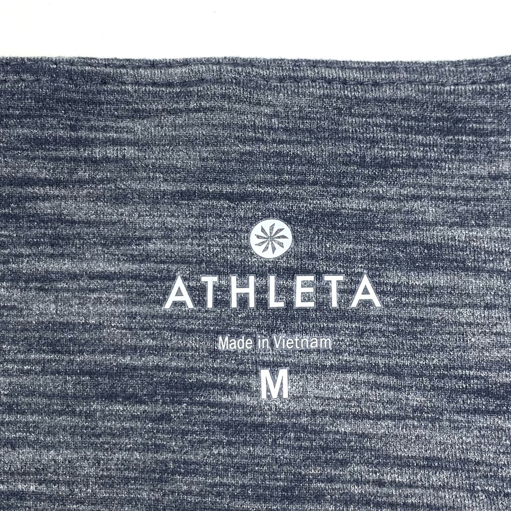 Athleta Drifter Tight Heather Gray Full-Length Performance Leggings size M - Picture 11 of 12